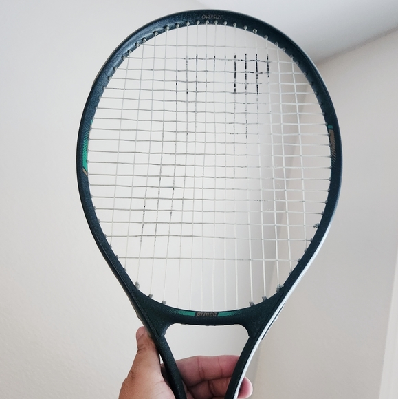 VTG Rare Prince Pro Oversize Aerodynamic Tennis Racquet with Cover Racket Grip - Picture 9 of 15